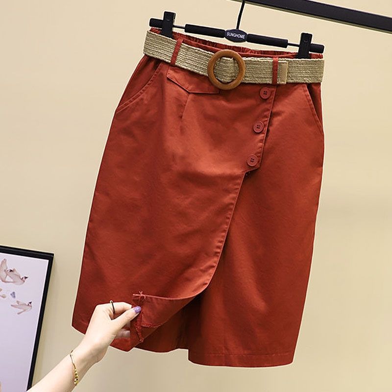 Fashionable Slim Casual Wide Leg Trouser Skirt