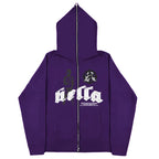 Oversized Zipper Hoodie
