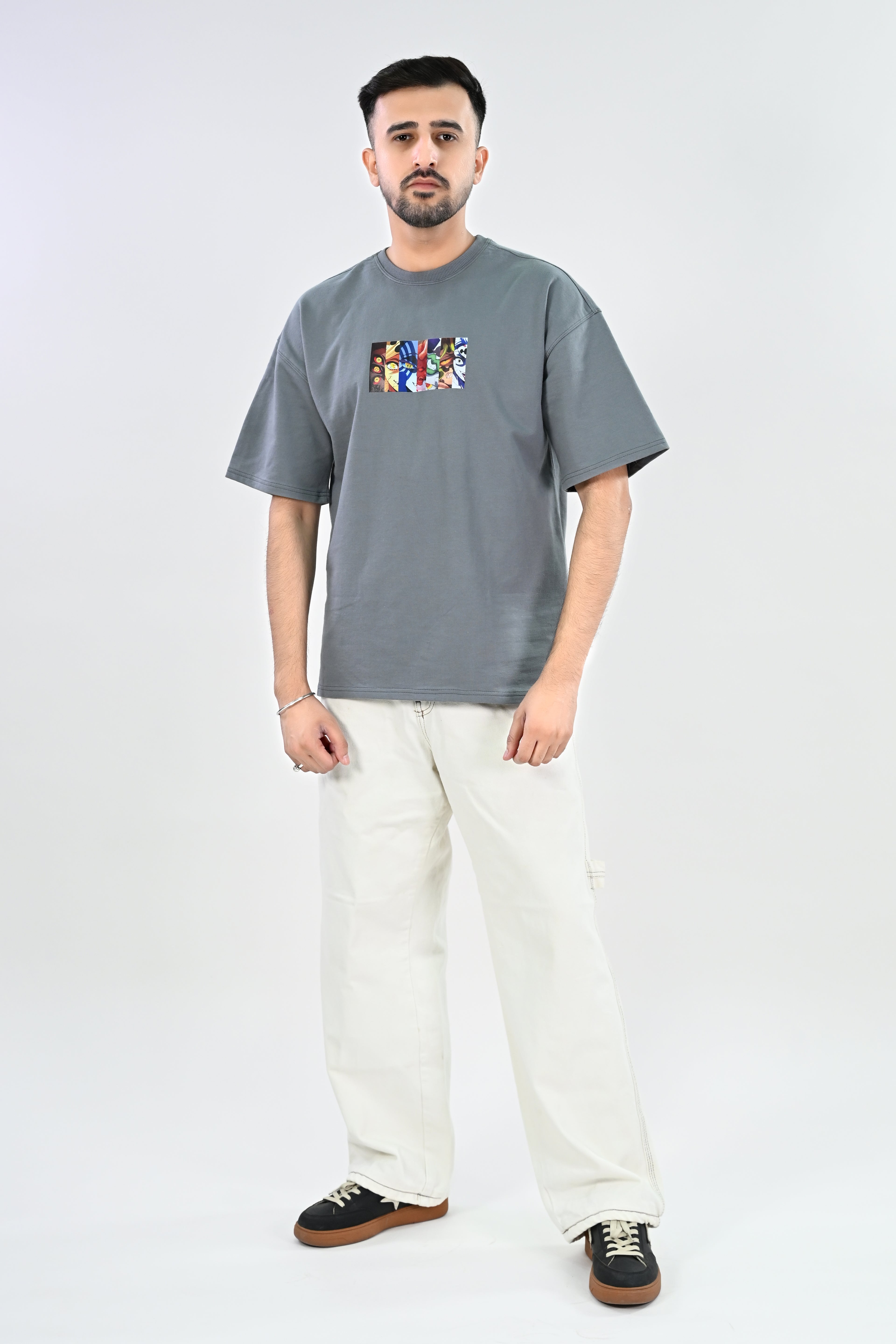 Muzan Kibutsuji & Upper Moons - Demon Slayer  - Oversized T-Shirts - Veravo.in