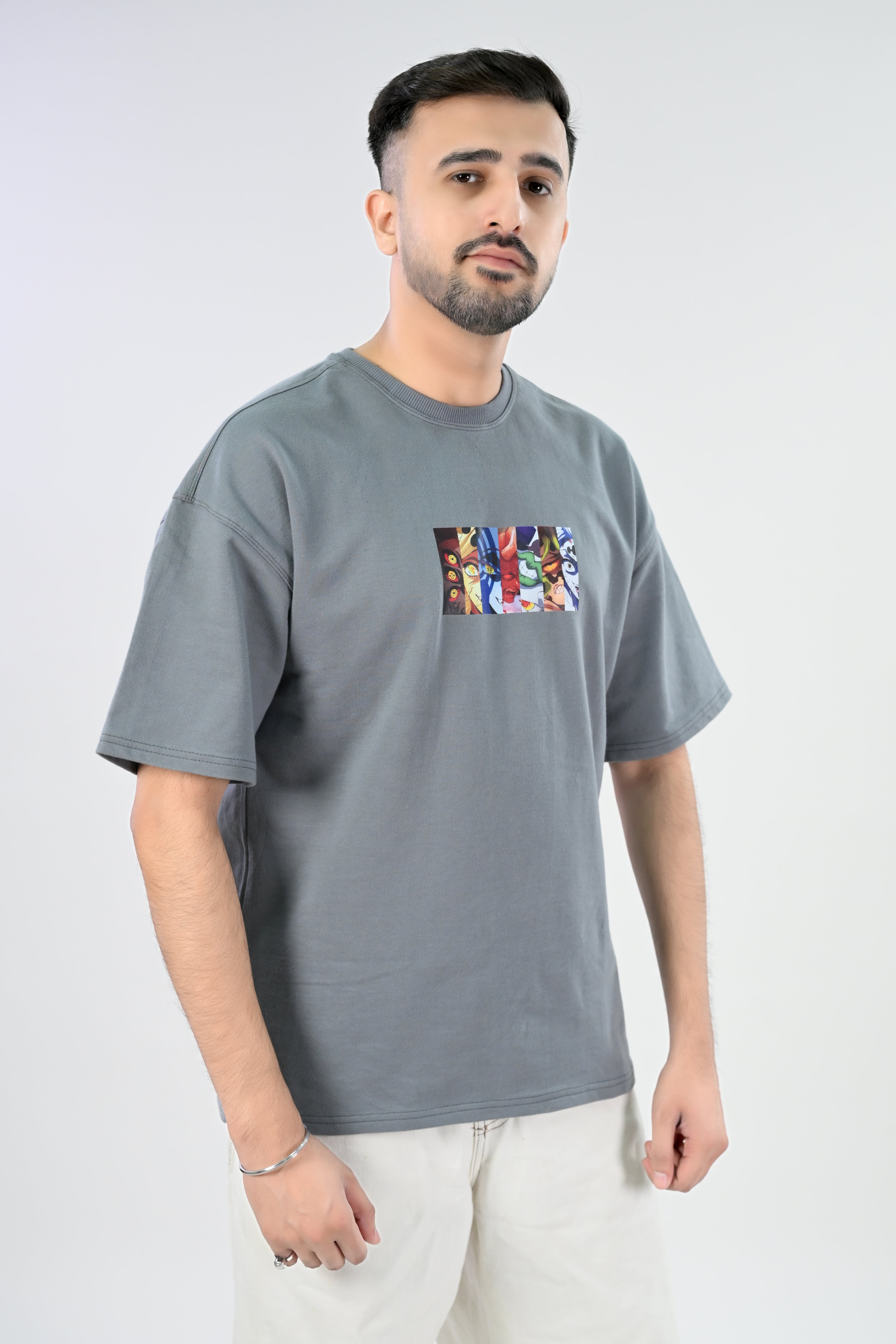 Muzan Kibutsuji & Upper Moons - Demon Slayer  - Oversized T-Shirts - Veravo.in