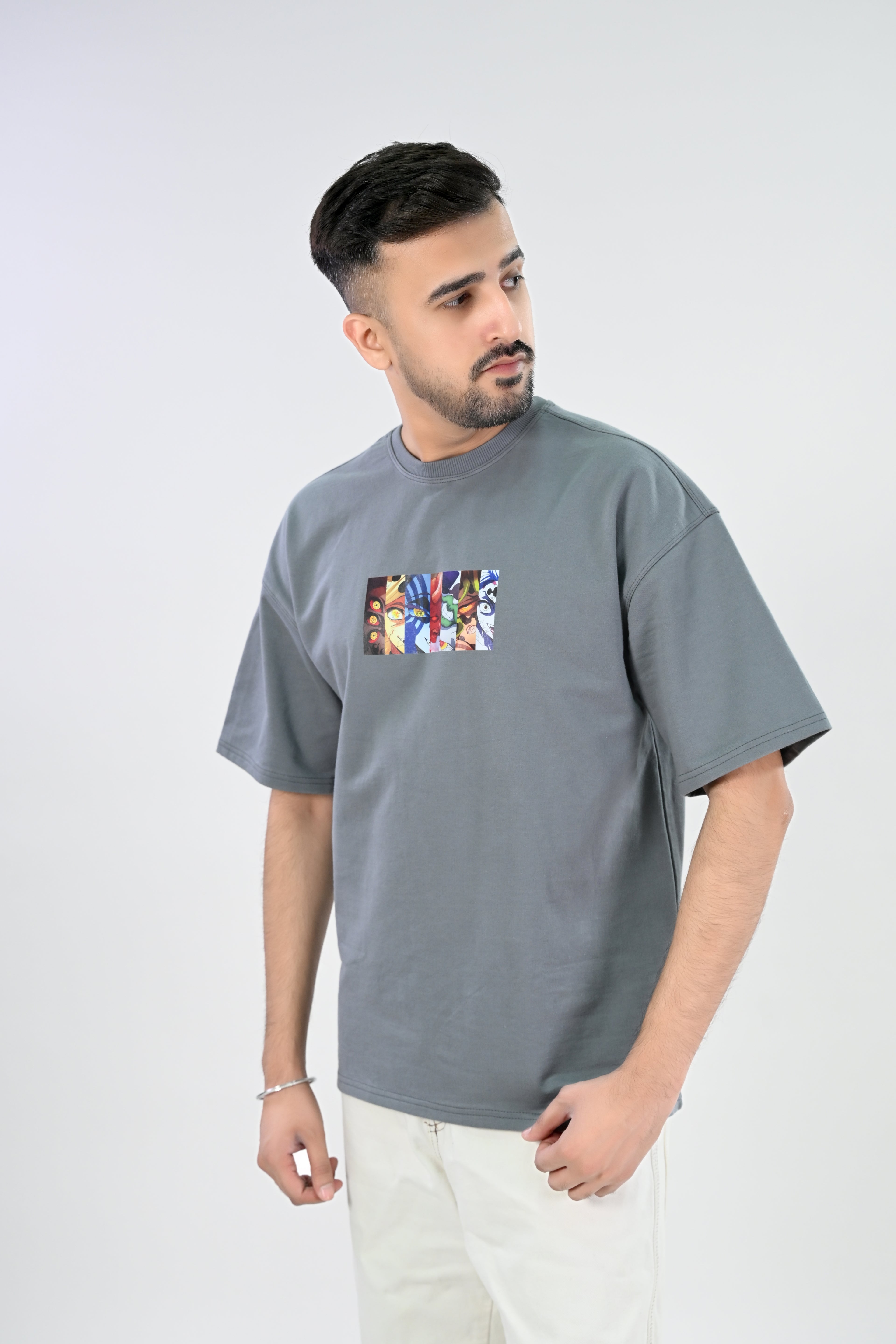 Muzan Kibutsuji & Upper Moons - Demon Slayer  - Oversized T-Shirts - Veravo.in