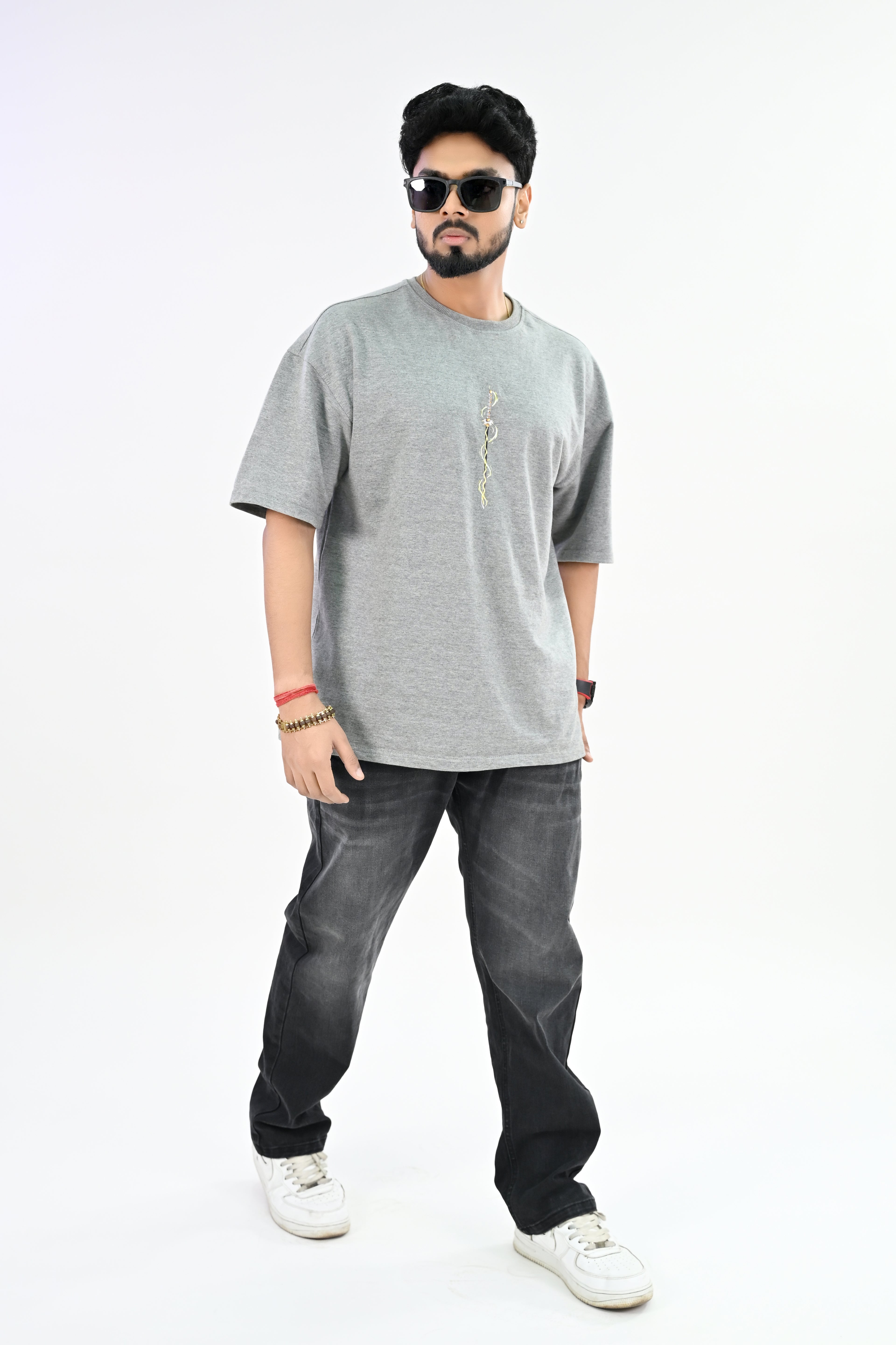 Zenitsu Agatsuma - Demon Slayer  - Oversized T-Shirts - Veravo.in