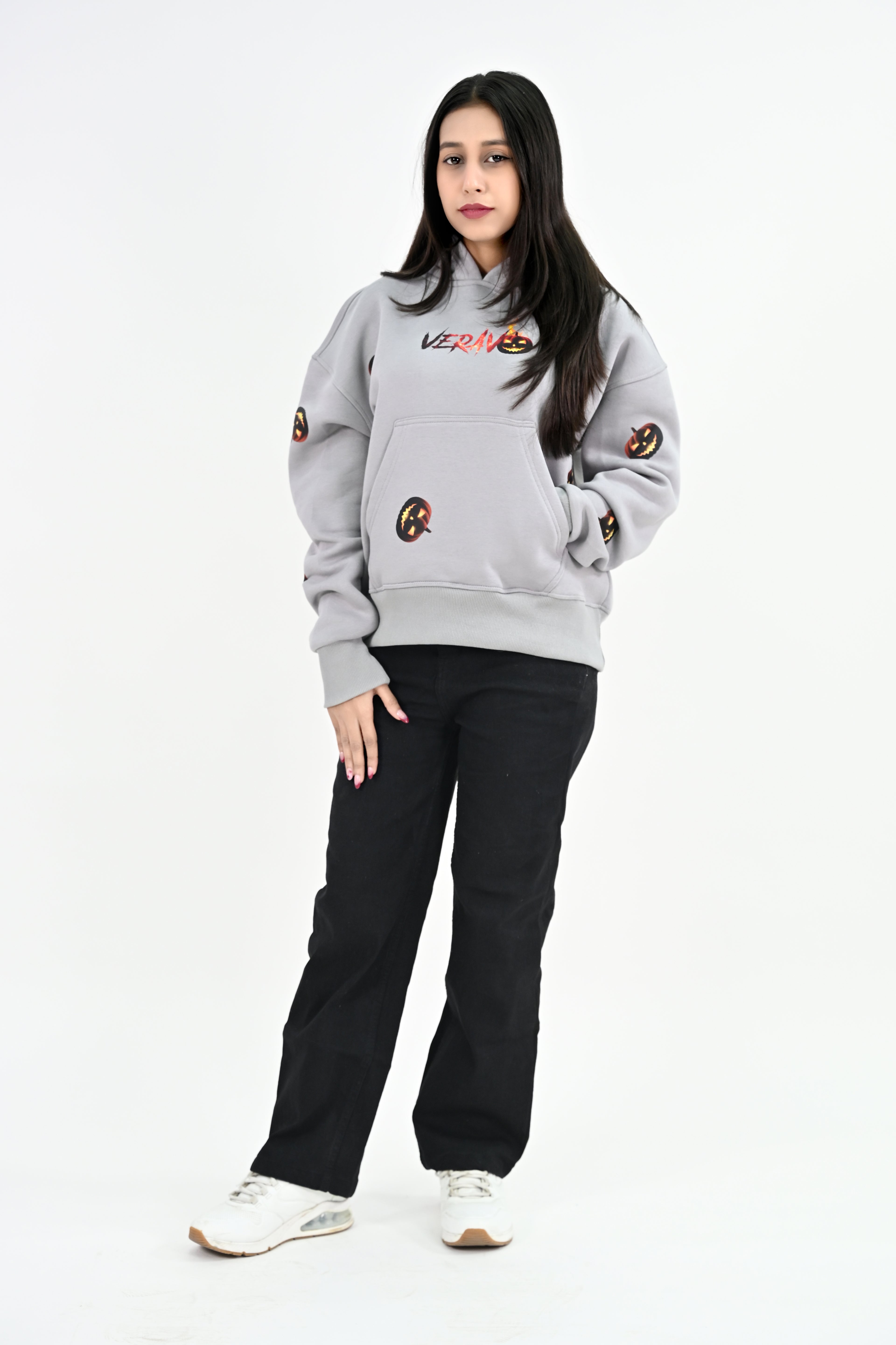 Scary Hoodie for Female  - Oversized Hoodies - Veravo.in