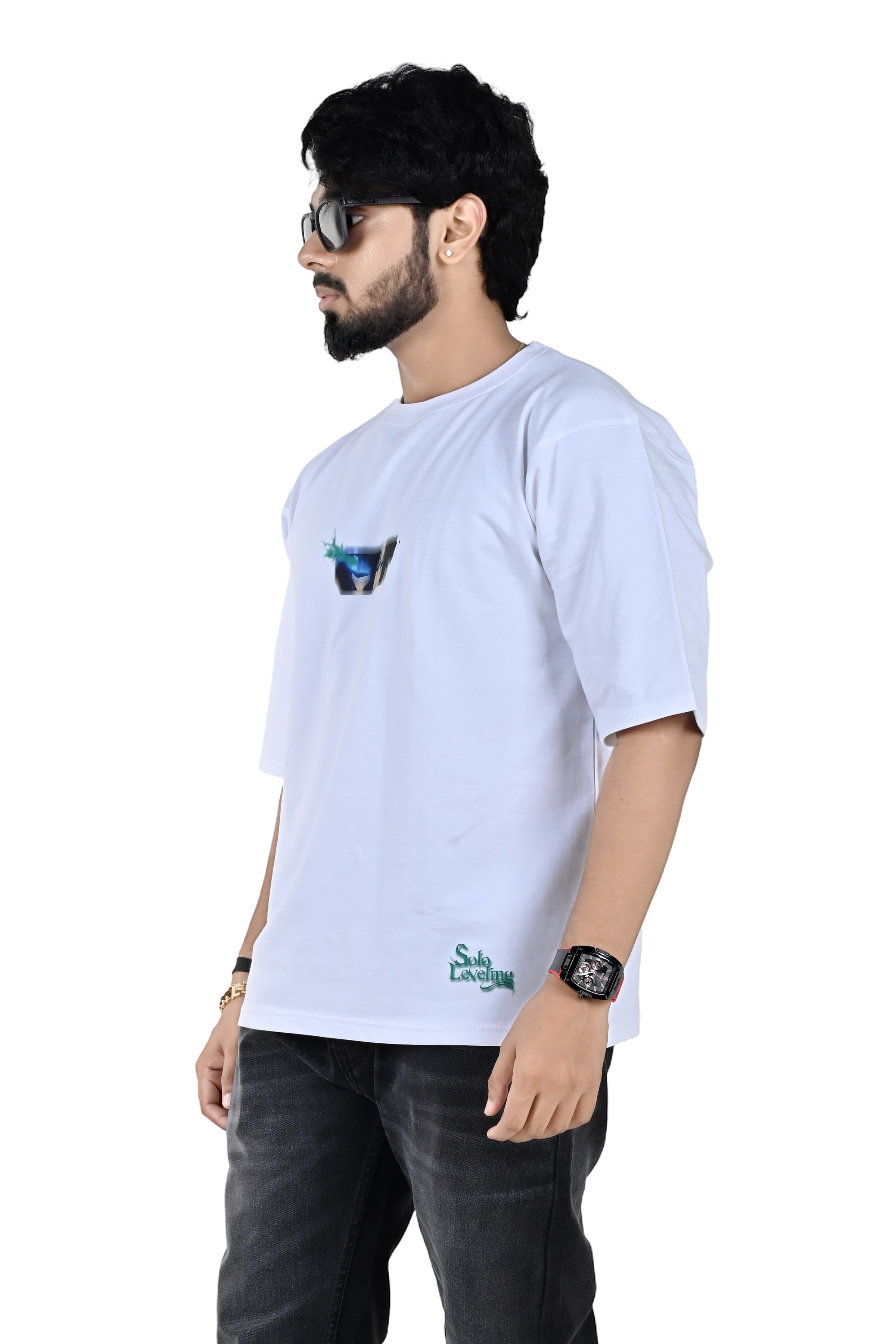 Solo Leveling Hunter Sung - Oversized T-Shirts - Veravo.in