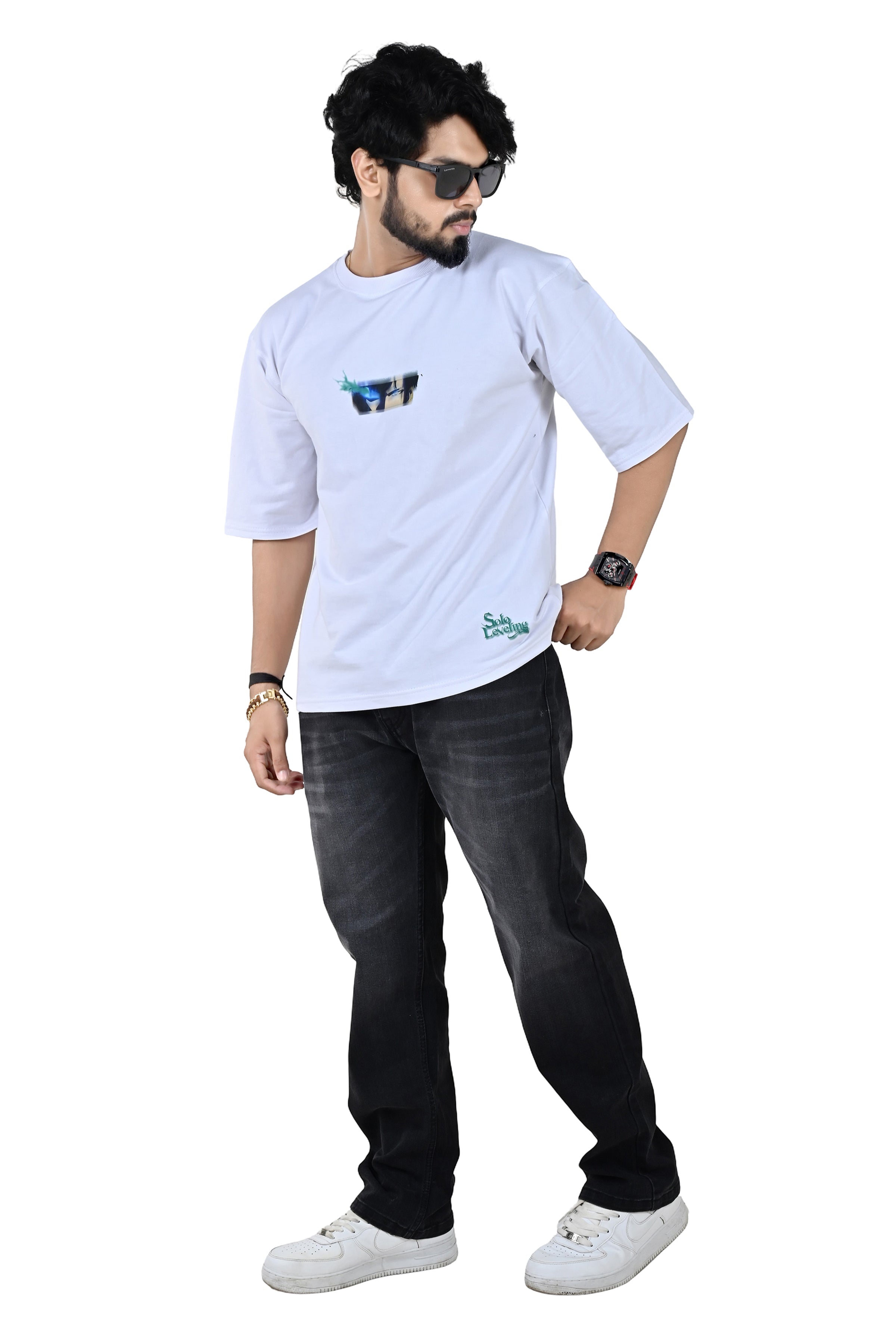 Solo Leveling Hunter Sung - Oversized T-Shirts - Veravo.in