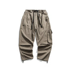 Straight Wide Leg Cargo Pants