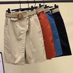 Fashionable Slim Casual Wide Leg Trouser Skirt