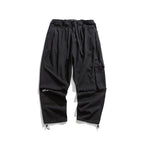 Straight Wide Leg Cargo Pants